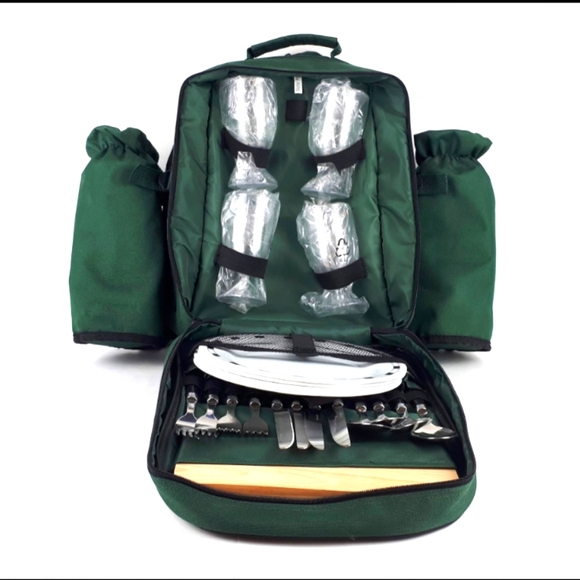 Ancient Coast wine and cheese backpack. - Picture 3 of 4